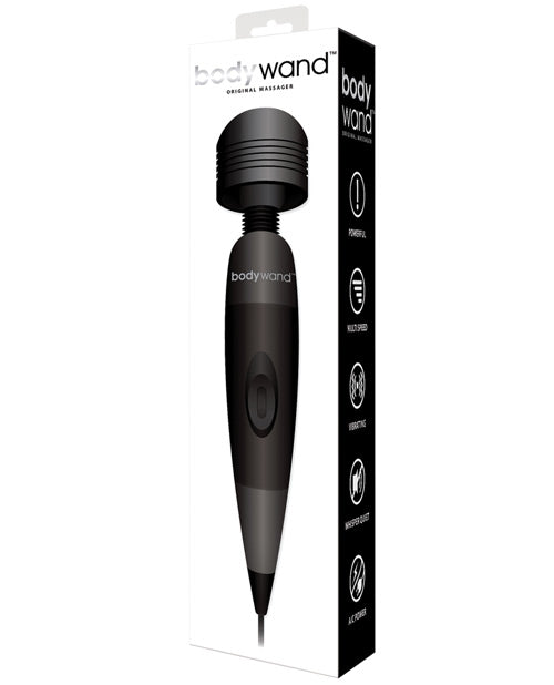 Bodywand Original Wand Plug-In Vibrator - Black