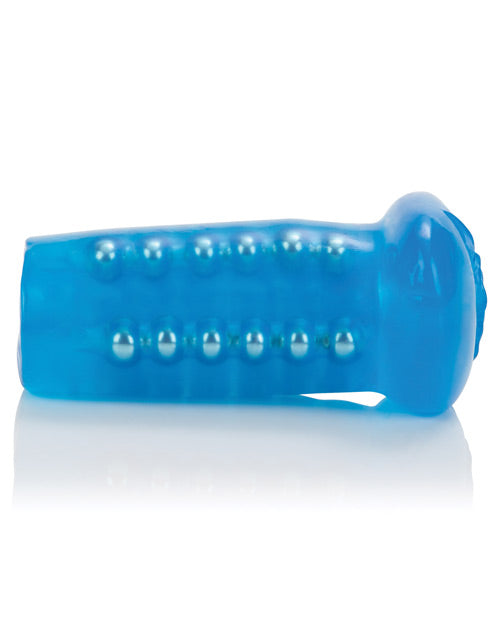 Beaded Masturbator - Blue