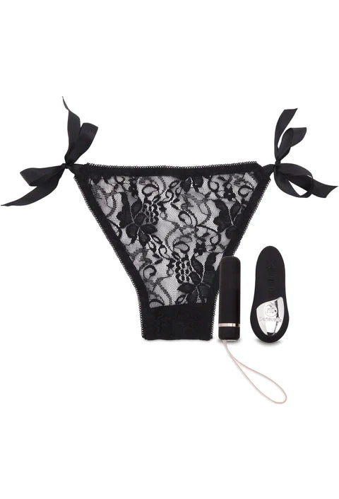 Nu Sensuelle Pleasure Panty - Black