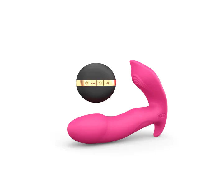 Dorcel Secret Clit Heating & Voice Control Vibrator - Pink
