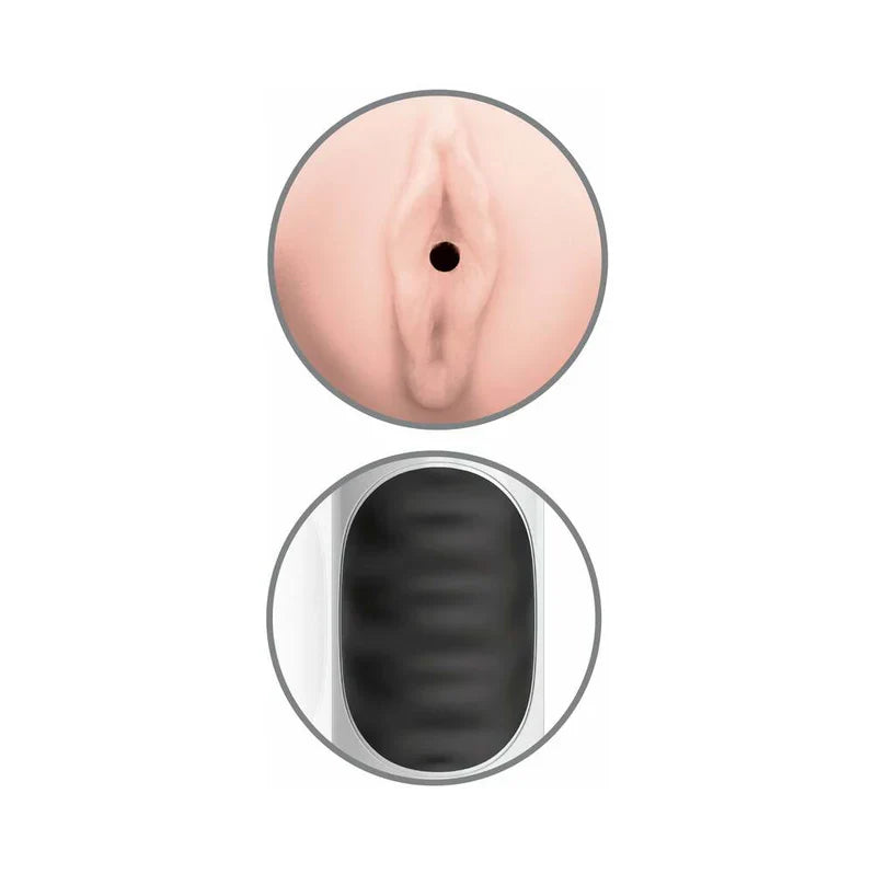 PDX Extreme Mega Grip Vibrating Pussy Stroker