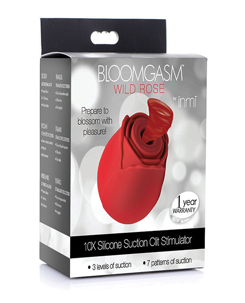 Inmi Bloomgasm Wild Rose Vibrator Red