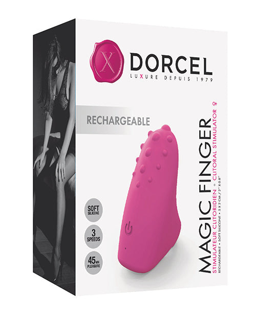 Dorcel Rechargeable Magic Finger Vibrator - Rose