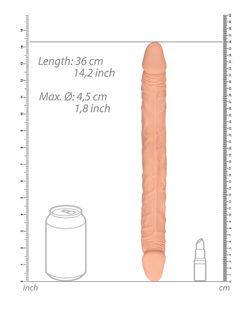 Realrock 14" Double Dong - Flesh