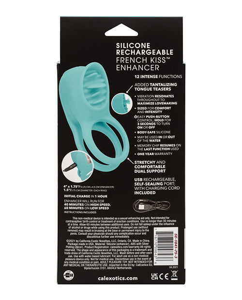 French Kiss Couple's Enhancer - Teal