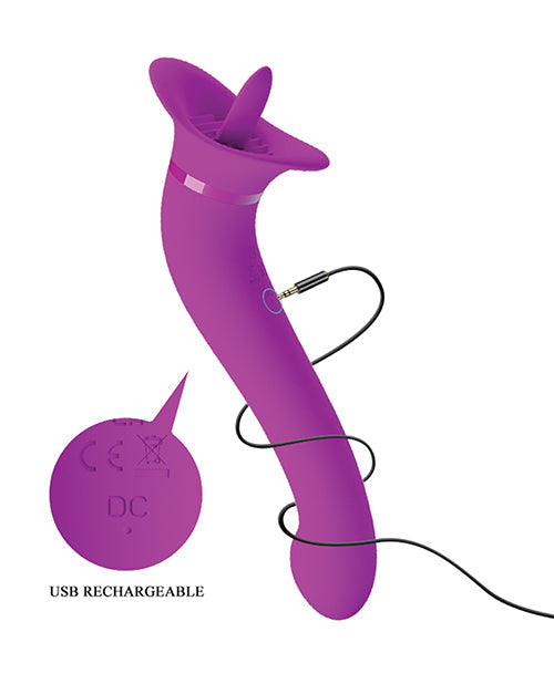 Faust Licking Trumpet - Fuchsia