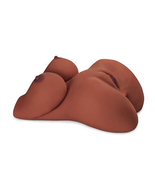 PDX Plus EZ Bang Torso Masturbator Brown