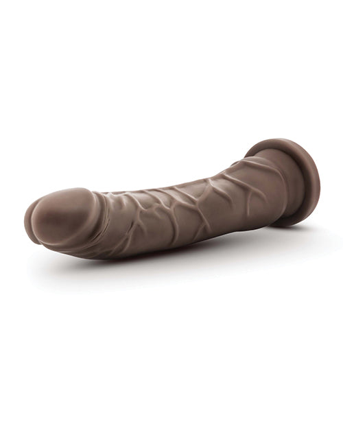 Dr. Skin Plus 9" Poseable Dildo - Chocolate