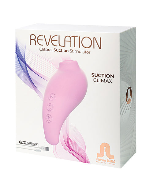 Revelation Clitoral Suction Stimulator - Pink