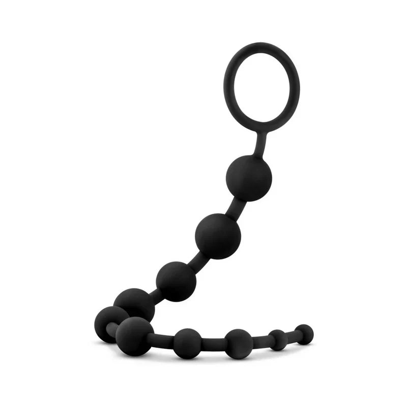 Anal Adventures Platinum Silicone 10 Anal Beads