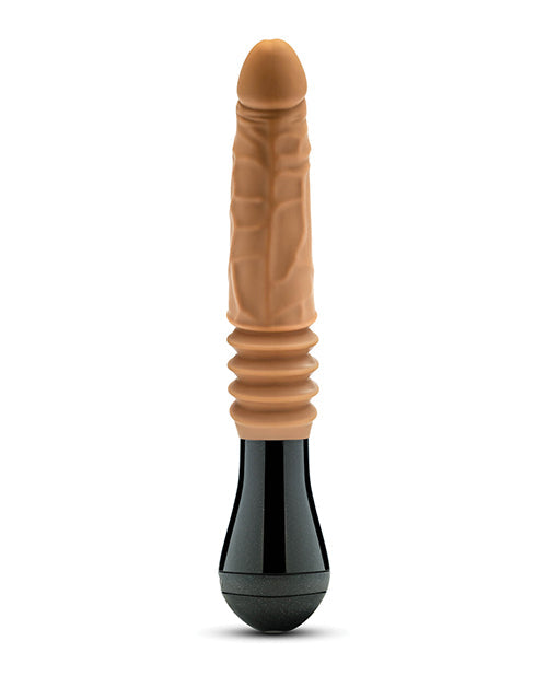 Dr. Arthur 10.5" Thrusting Gyrating Vibrating Dildo - Tan