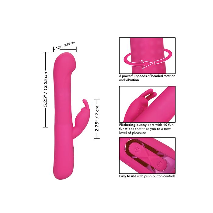 Jack Rabbit Elite Beaded G Rabbit - Pink