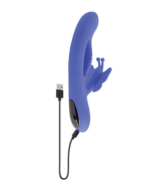 Butterfly Dreams G-Spot Vibrator - Blue