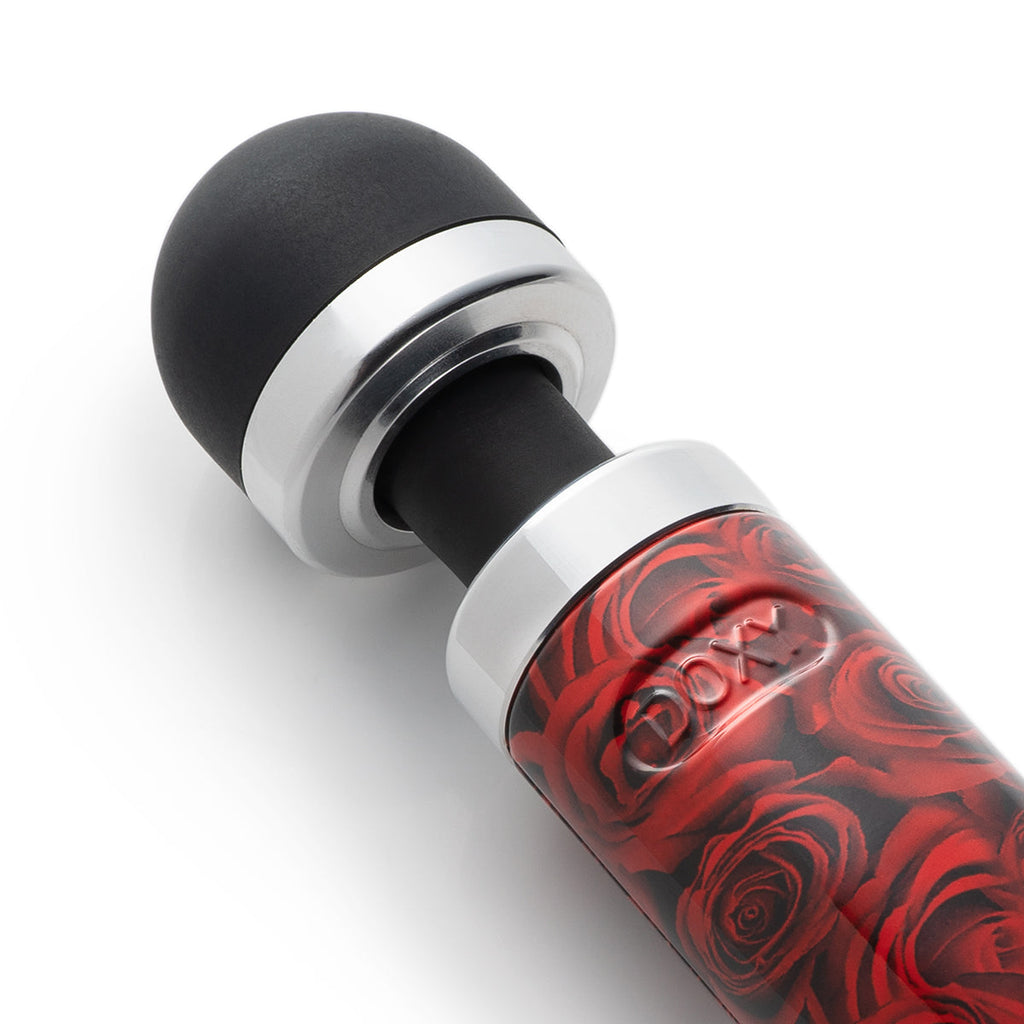 Doxy Die Cast 3 Compact Wand Vibrator - Roses