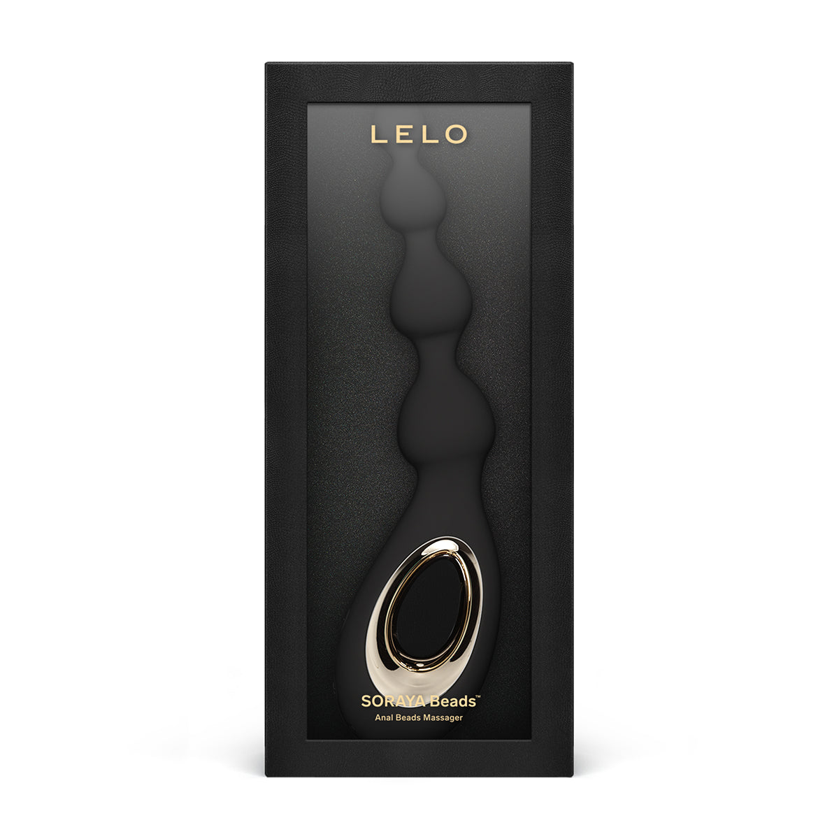 LELO Soraya Vibrating Anal Beads - Black