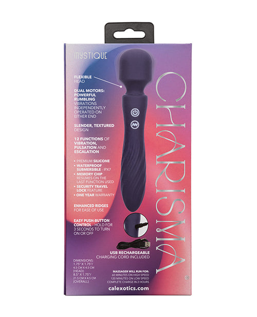 Charisma Mystique Wand Massager - Blue