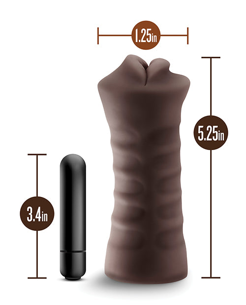 EnLust Vibrating Mouth Stroker - Krystal