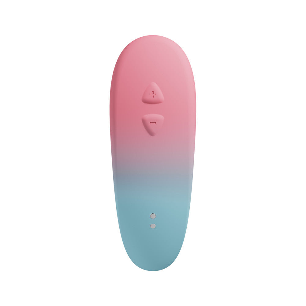 Lovense Tenera 2 Suction Vibrator - Pink/Blue