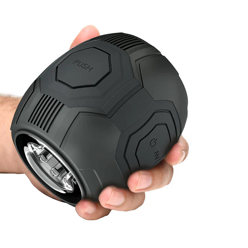 Blush M for Men Dome X Vibrating Masturbator Black