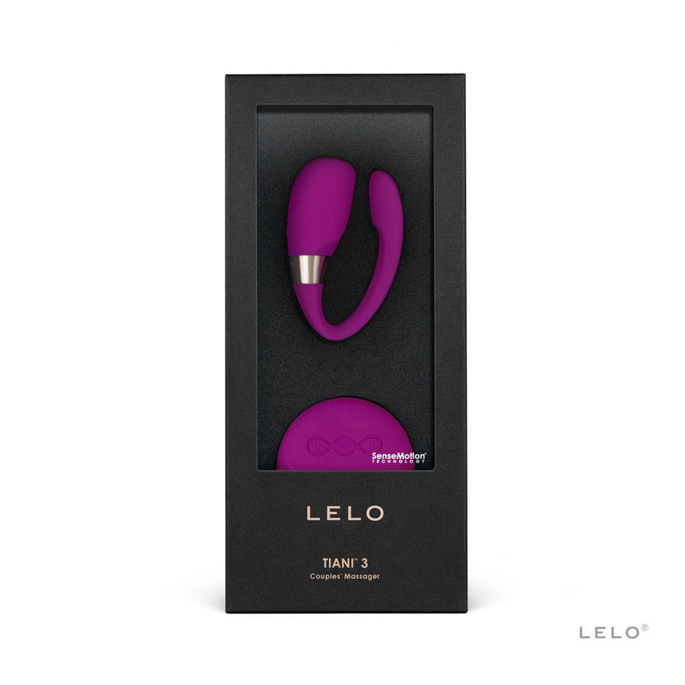 LELO Tiani 3 Couples Massager - Deep Rose