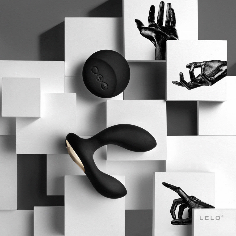 LELO Hugo Remote Control Prostate Massager - Black