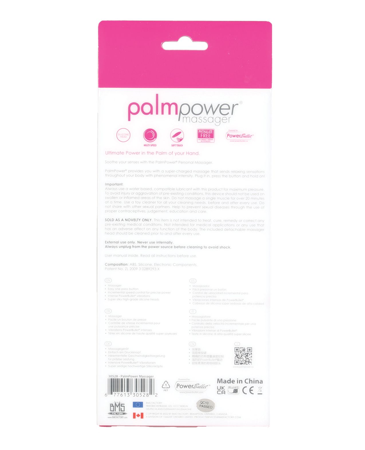 Palm Power Wand Massager