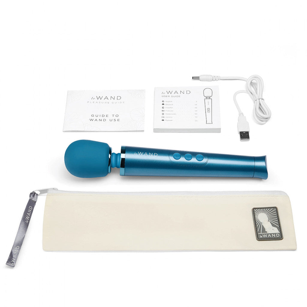 Le Wand Petite Wand Massager - Blue