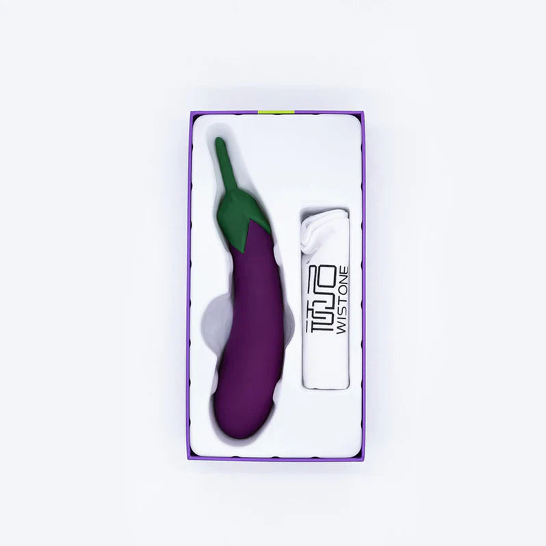 Emojibator XL Eggplant Vibrator