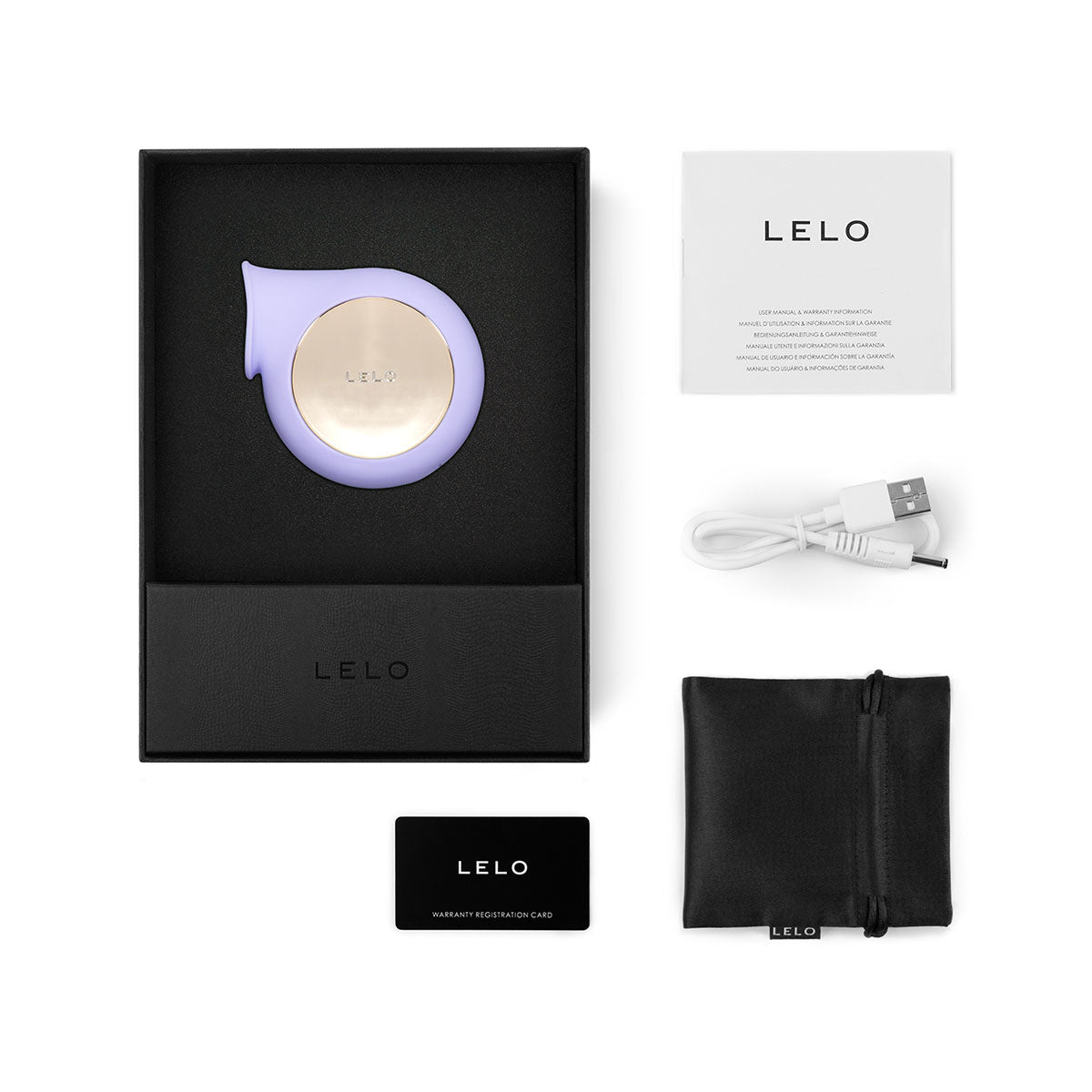 LELO Sila Cruise Clitoral Vibrator - Lilac