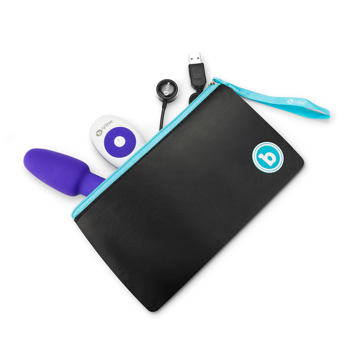 b-Vibe Petite Rimming Plug - Purple