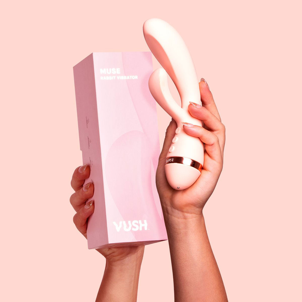 VUSH Muse Medical Grade Silicone Rabbit Vibrator