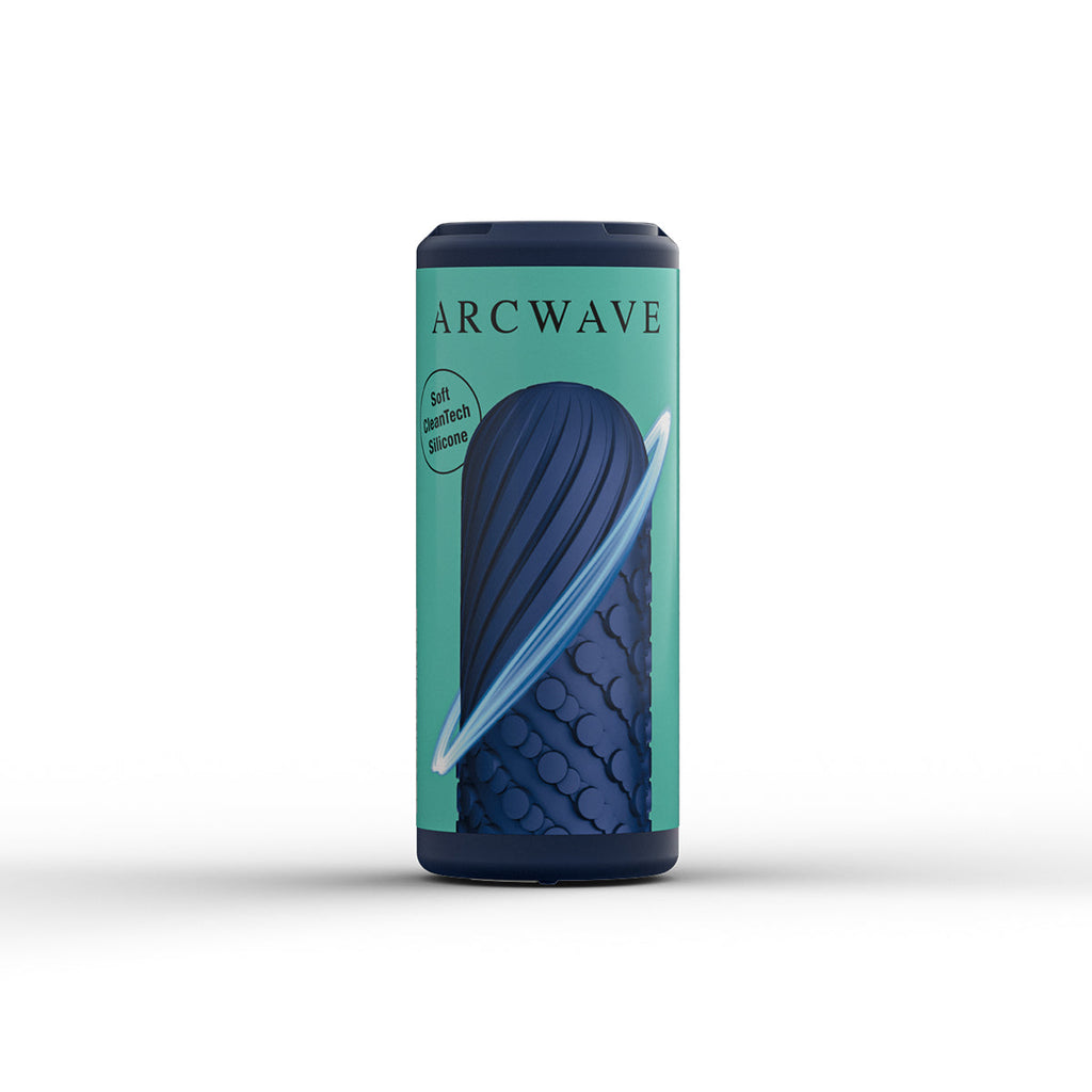 Arcwave Ghost Reversible CleanTech Silicone Stroker in Blue