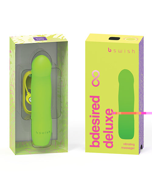 Bdesired Infinite Deluxe Massager - Green