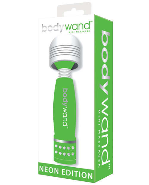 Bodywand Neon Mini Wand Vibrator - Neon Green