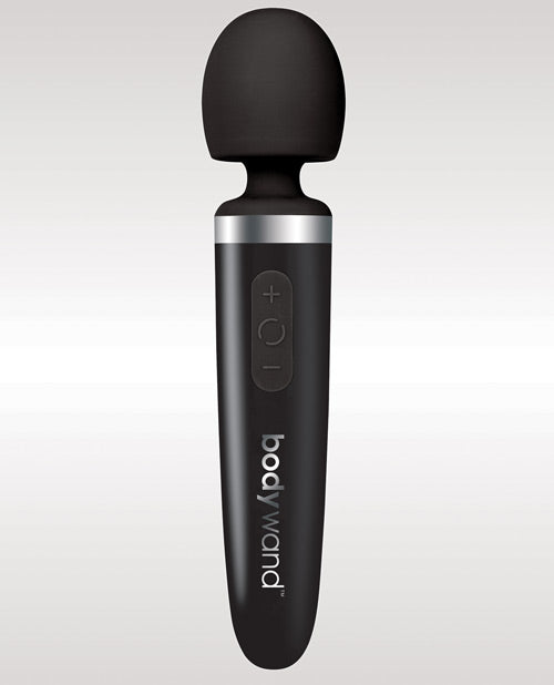 Bodywand Aqua Mini Rechargeable Wand Vibrator - Black