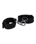 Doc Johnson Faux Leather Hand Cuffs In A Bag
