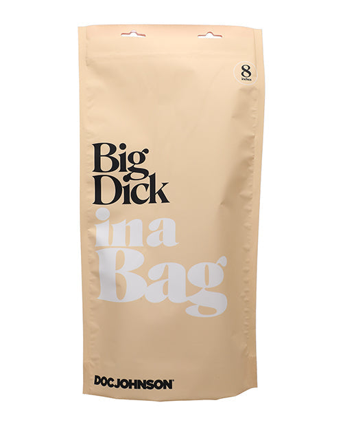 Doc Johnson Big Dick In A Bag 8" Clear Dildo