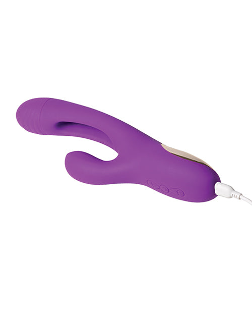 Bora Tapping G-Spot Rabbit Vibrator - Purple
