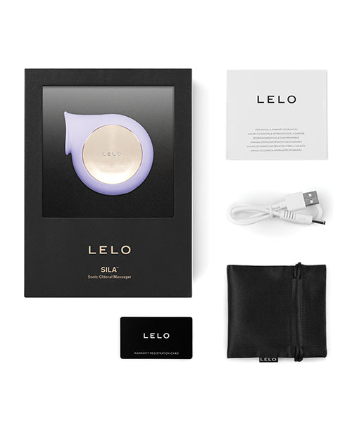 LELO Sila Sonic Clitoral Vibrator - Lilac