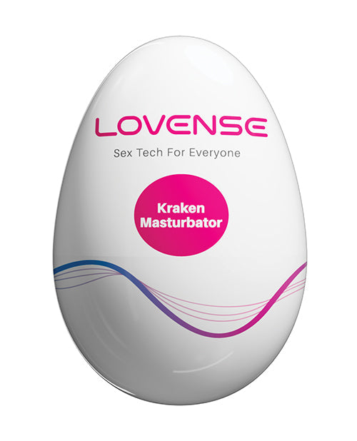 Lovense Kraken Single Egg Masturbator - White