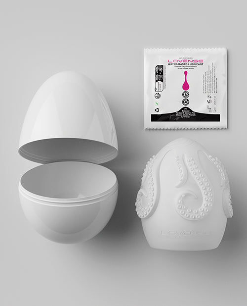 Lovense Kraken Single Egg Masturbator - White