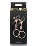 Bound C2 Nipple Clamps - Rose Gold