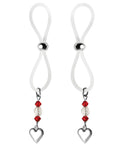Bijoux De Nip Nipple Halos Heart Charm