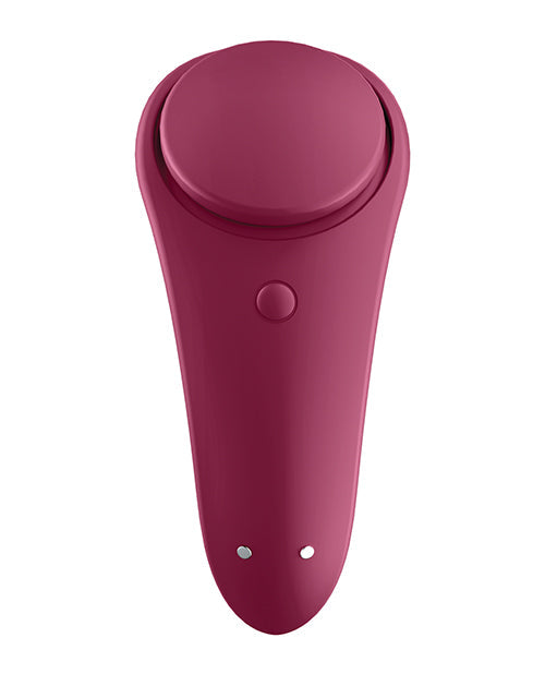 Satisfyer Secret Panty Vibrator - Red Wine