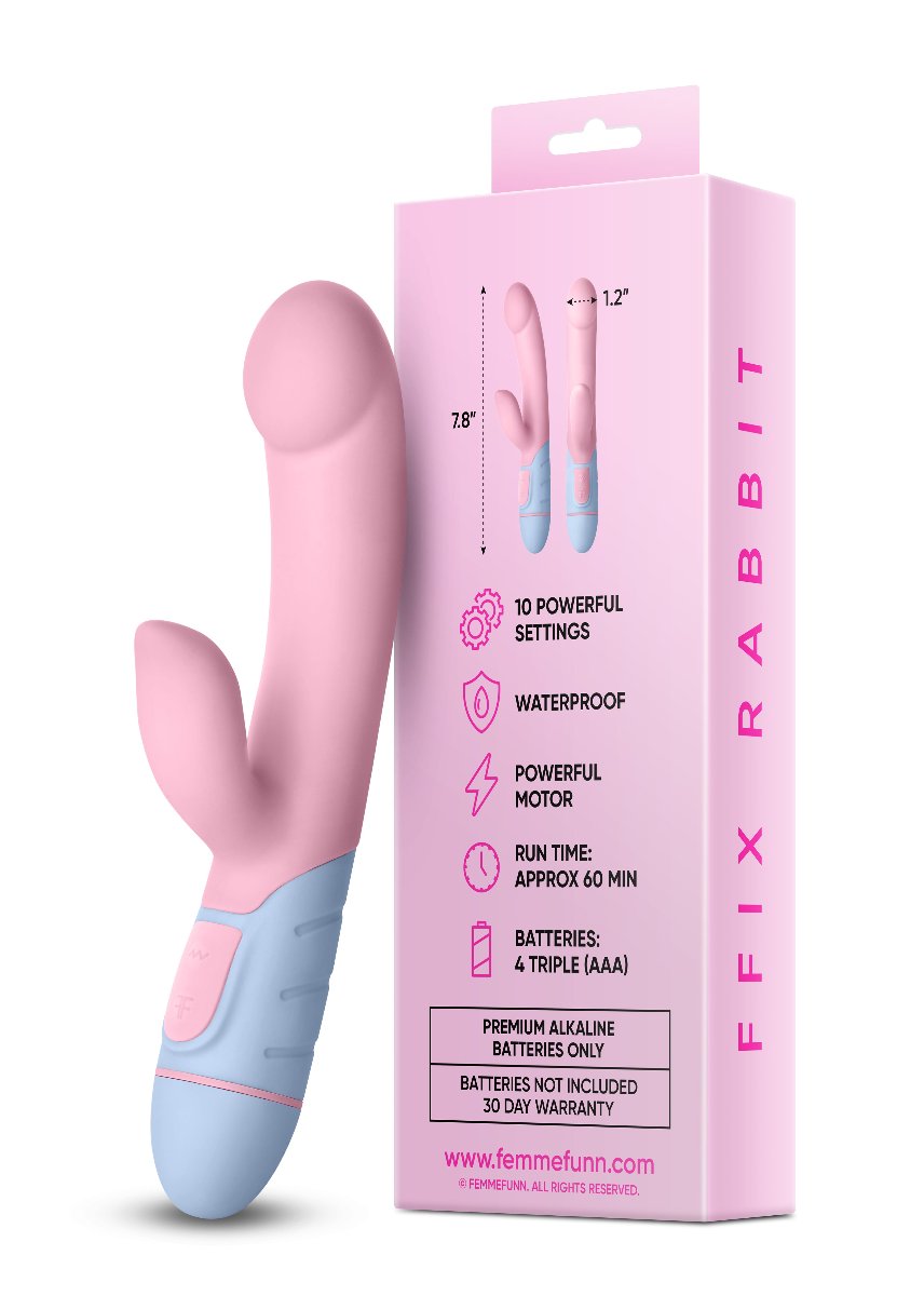 Femme Funn FFIX Rabbit Vibrator - Pink