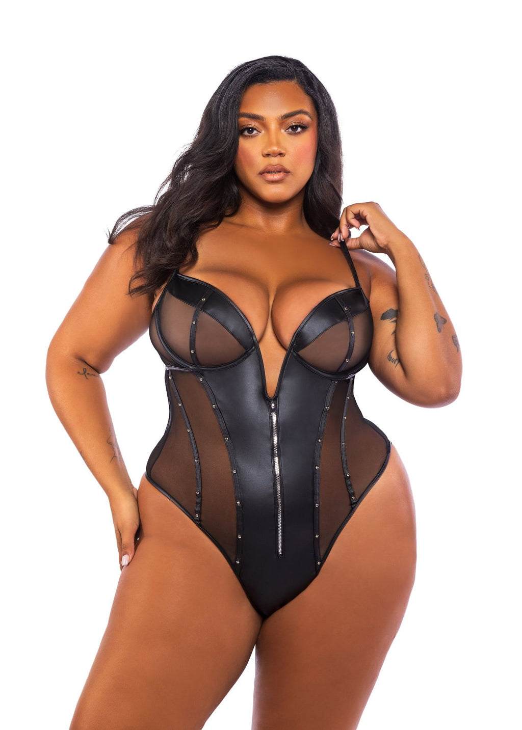 Black Lust & Leather Teddy