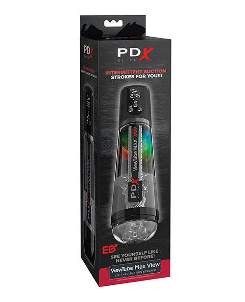 PDX Elite ViewTube MAX View Masturbator - Black