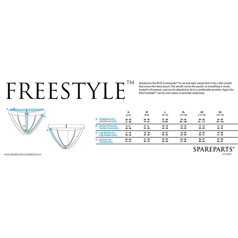 SpareParts Pete Freestyle - Medium