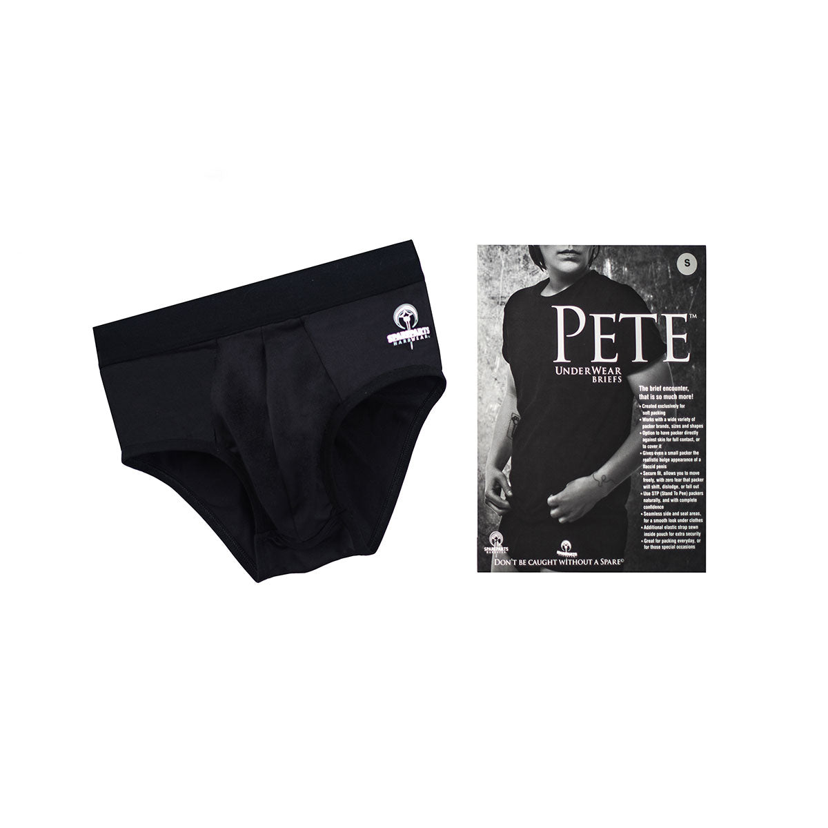 Spareparts Pete Contoured Packing Briefs Small