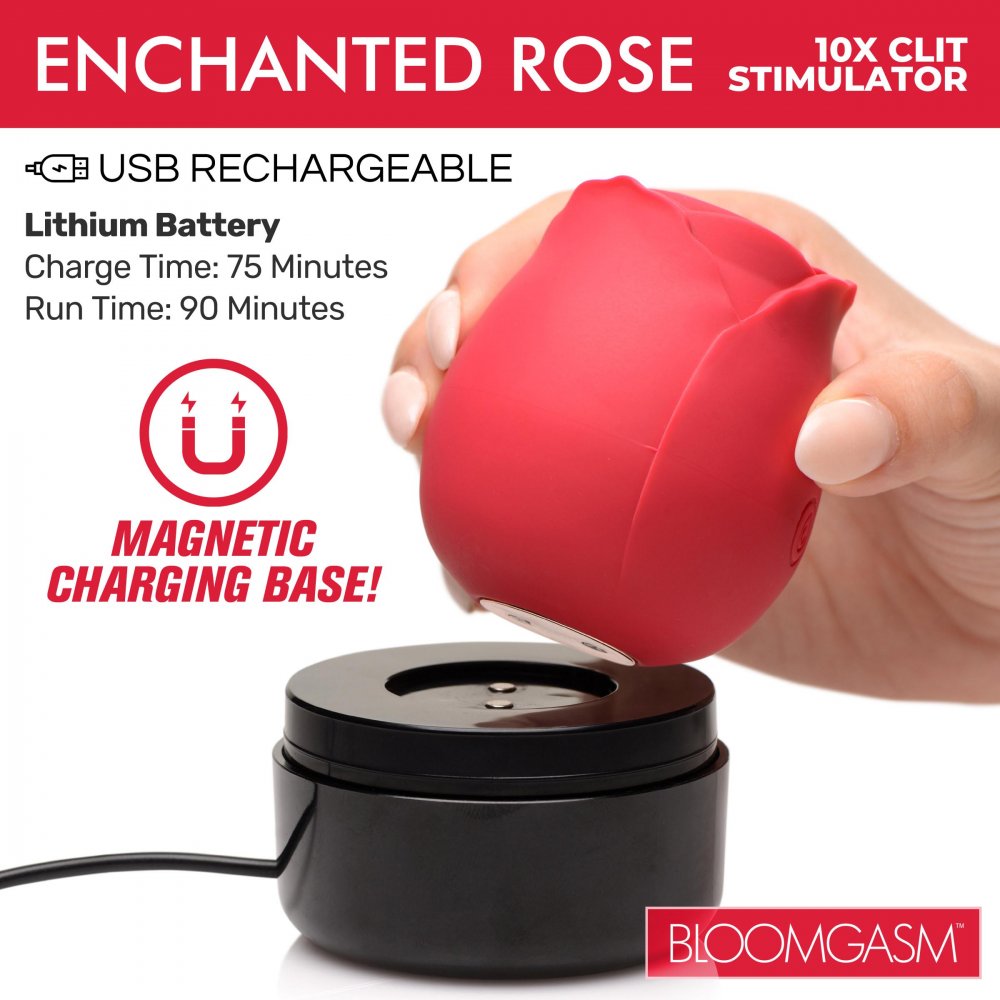 Bloomgasm Enchanted Rose Vibe - Red